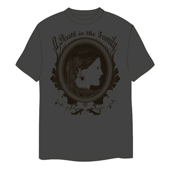 A Death In The Family "Origins" Charcoal T Shirt